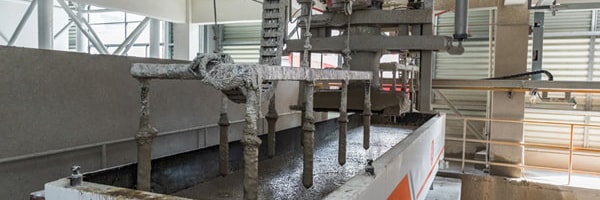 Batching & Pre-curing Section